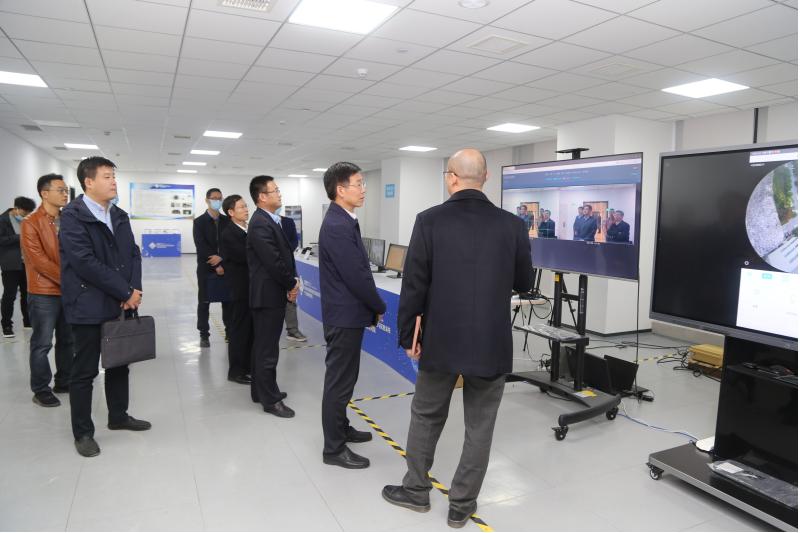 深化集成創新，賦能數字河南 呂國范調研嵩山實驗室與鄭州中科微電子院